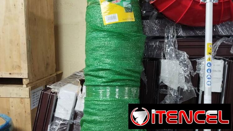✅️ ROLLO DE MALLA DE SOMBRA ( 4 x 100 ) ✅️ // DISPONIBLE EN COLOR VERDE