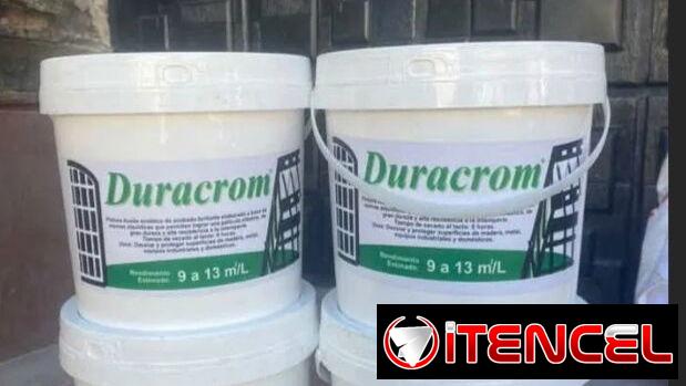 PINTURA ACEITE Y ESMALTE DURACROM VITRAL 💒📲 59251506