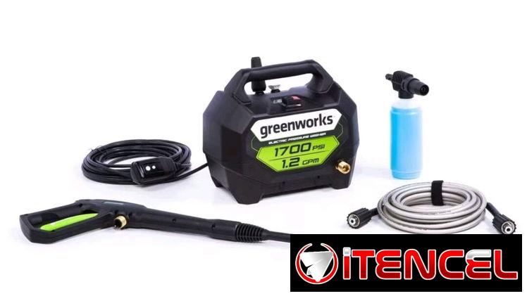 Hidrolavadora profesional Greenworks 1700psi nueva en su caja-160usd