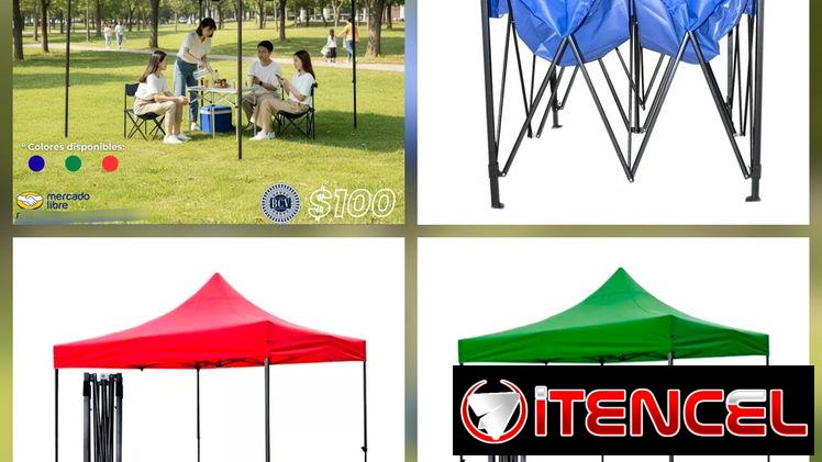 Carpas 3×3 metros 100 usd en rojas verde y azul mensajería disponible para toda la habana