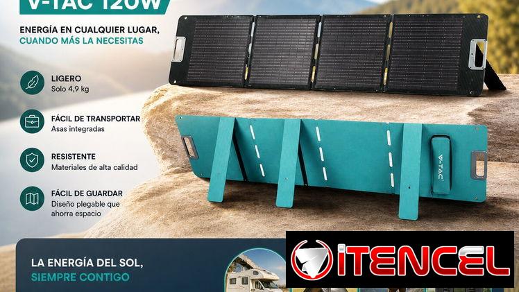 PANELES SOLARE 120WATT PARA ECOFLOW Y OTRAS ESTACION DE ENERGIA NEW