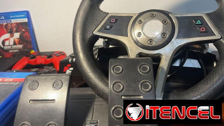 PS4 con VOLANTE,  CORRE
