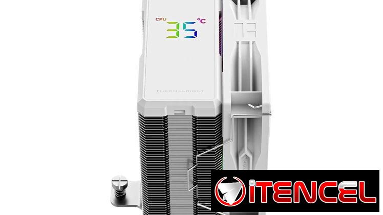 Enfriador Dicipador de aire Thermalright Assassin X 120R Digital ARGB blanco. Nuevo sellado❗❗