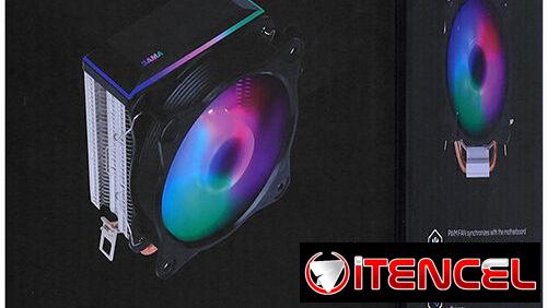 CORRE Disipador de aire para CPU,MARCA Cooler Master ..MODEL 212HALO BLACK …212SPENCTRUM V3 ….SAMA KA400I 52815418