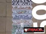 Cenefa de cocina y de bañó loza de piso y azulejos cintillo , tejas de sin galvanizada juego de baño entre otras cosas