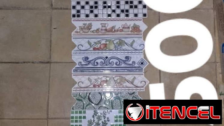 Cenefa de cocina y de bañó loza de piso y azulejos cintillo , tejas de sin galvanizada juego de baño entre otras cosas