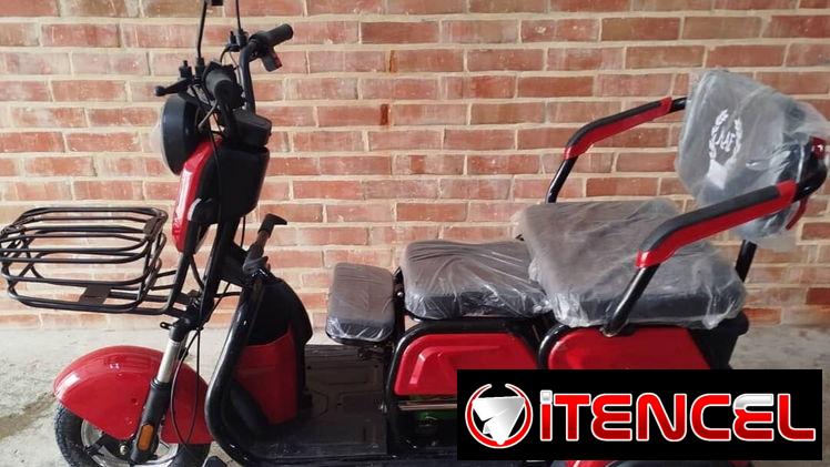 Triciclo eléctrico de paseo pequeño  *Batería 64 x 20 litium lifepo4  anti explosiva con su cargador nuevo