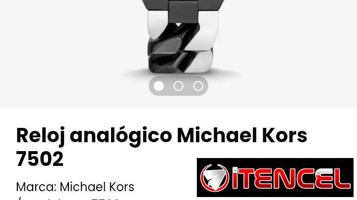 Reloj analógico Michael Kors 7502. Nuevo