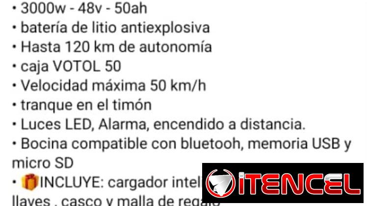 2150usd Se vende bicimoto Yoazaki Galactica 3000w nueva con todo alarma 2 llaves casco y malla de regalo 52774129