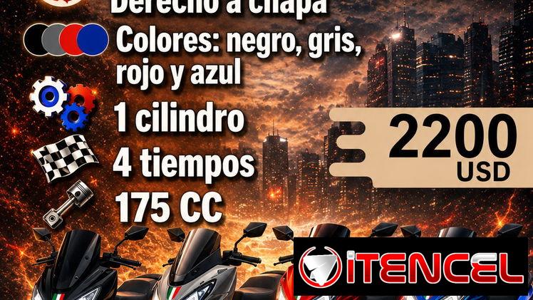 Moto de gasolina Italy XR Combat 175CC