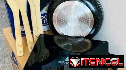 COCINA INFRARROJO /  INCLUYE SARTEN Y JUEGO DE PALETA / HORNILLA INFRARROJO / 1500 W /