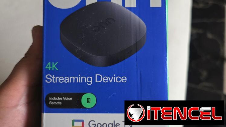 ONN Google TV 4K ya configurado con Todo