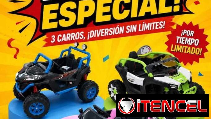 Carros eléctricos con batería para niños nuevos !