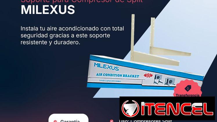 SOPORTE PARA COMPRESORES DE AIRES ACONDICIONADOS MILEXUS (SPLIT) (ML-AC-BRACKET)