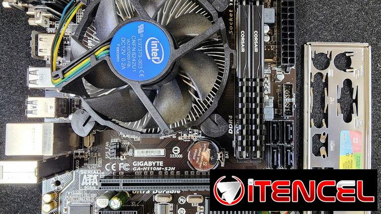 Gigabyte H110M-S2H Micro. I5-7400 Ram. 16GB. Corsair 8GBx2-2400MHz 110USD