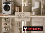 🚻 Estante Organizador de baño  💰 $23 USD  🧺 Diseño práctico y elegante, ideal para aprovechar el espacio del baño.