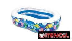 Piscina infantil inflable decorado fondo marino 175 cm x 109 cm Sun Club Jleisure