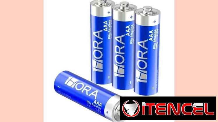 PAQUETE DE 4 BATERÍAS AAA 1HORA GAR135
