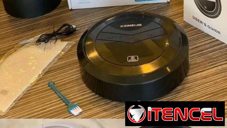 Aspiradora Robot recargable.  Color: Negras 🖤