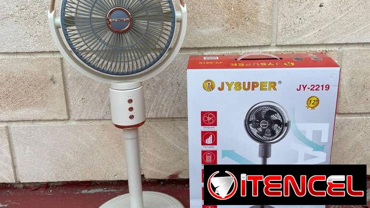 Ventilador recargable 12″