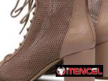 💎 Sandalias Abotinadas Beige Talla 41/42 – Jenny Fairy – Ideal para eventos o diario