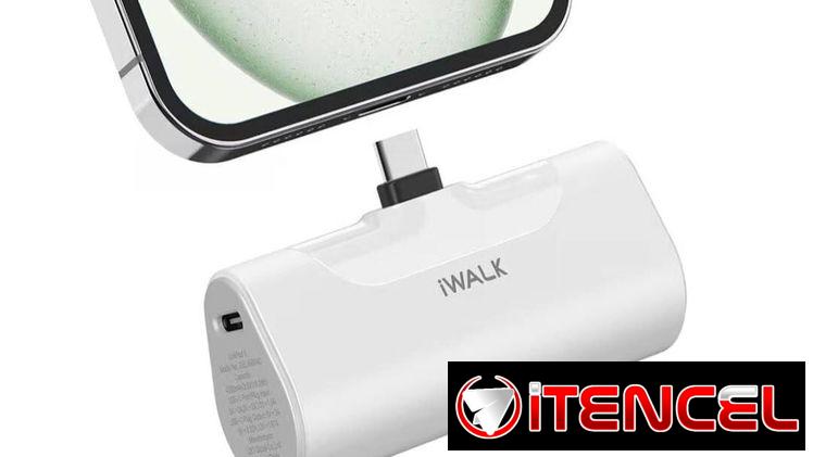 Disponible: iWALK Power Bank Portátil USB-C 20W 4,500mAh | videojuegoshabana.com