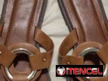 Sandalias de mujer NUEVAS #39 8½ color carmelita