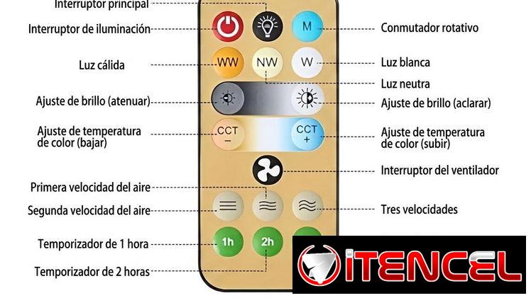 📌  LÁMPARA VENTILADOR DE TECHO CON SOCKET DE BOMBILLO 📌