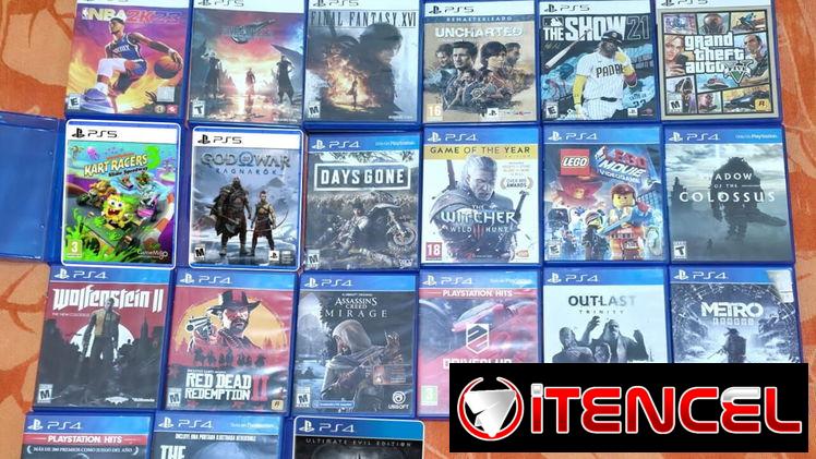 Discos para Ps5 Ps4 ♤