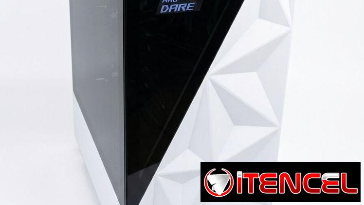 Chasis Blanco CyberpowerPC series C compatible con ATX/MATX/ITX. 4 fanes ARGB preinstalados. Exclusivo❗❗