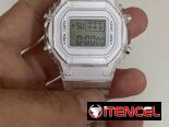 Vendo reloj retro color blanco