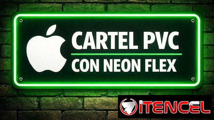 Cartel neón Flex