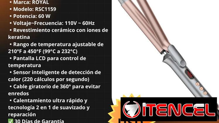 Rizador de Cabello ROYAL RSC1159 60W/110V