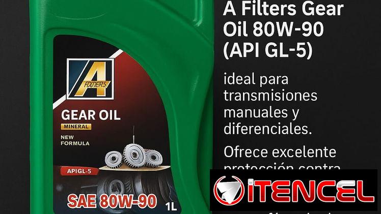 ACEITE DE CAJA Y DIFERENCIAL 80W-90 API GL-5 – 1 L