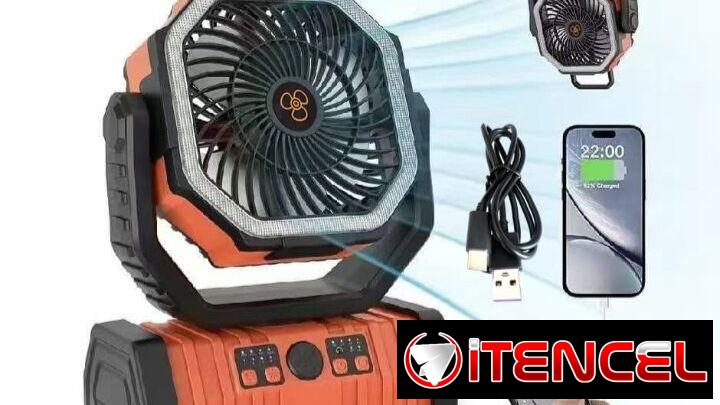 Ventilador Recargable de20.000mah