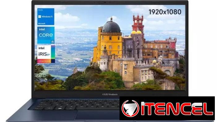 Laptop ASUS 14″ Core i5 (12/256GB)//Ideal para estudio, trabajos complejos y entretenimiento//Con Garantía//Nueva