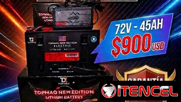 Bateria TOPMAQ 72V 45AH