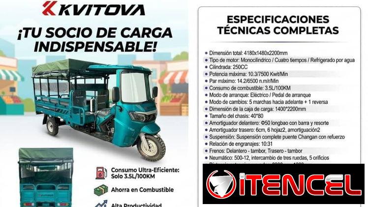 TRICICLO KVIKOVA 250CC