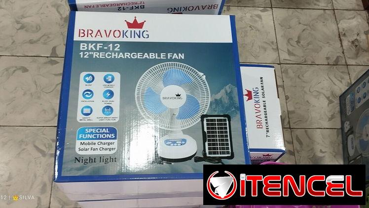 VENTILADORES RECARGABLES D LITIO CAÑON LLAMA YA ☎️ 53330843