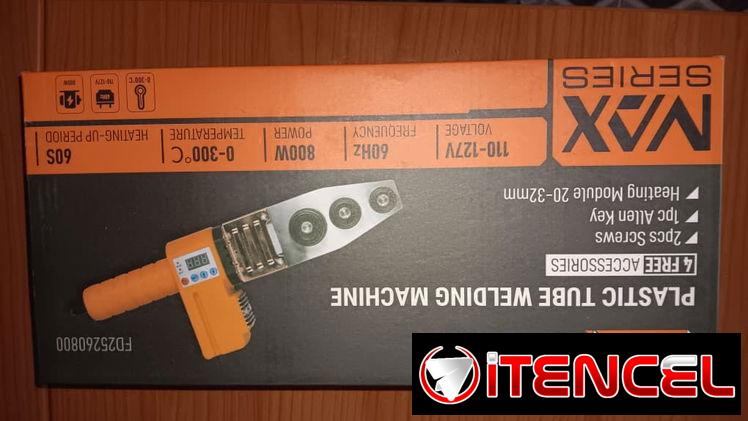 Set de Soldadura de Tubos Plásticos 800W