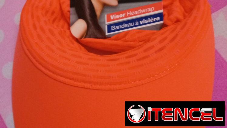 Gorra p/ mujer de color naranja