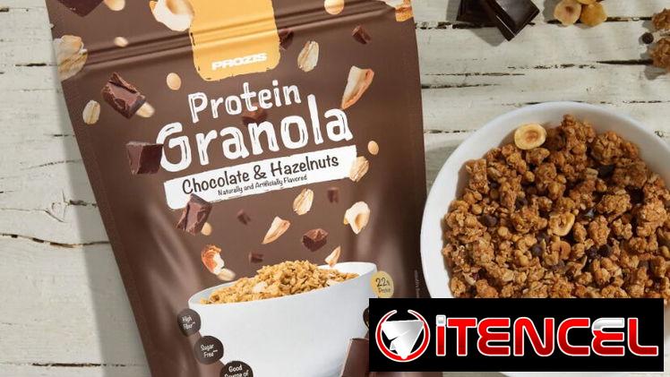 Granola Proteíca de chocolate PROZIS
