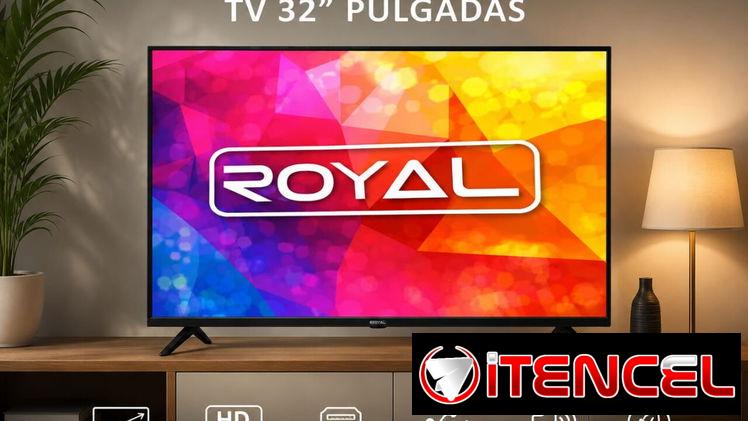 TELEVISOR ROYAL 32” SMART TV FULL HD