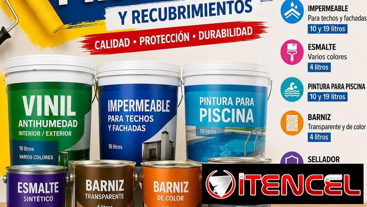 💥🎨 ¡CALIDAD EN PINTURAS Y RECUBRIMIENTOS PARA TODO TU HOGAR! 🎨💥