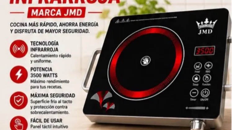Hornilla infrarroja Marca JMD nuevas en su📦 de 3500 w
