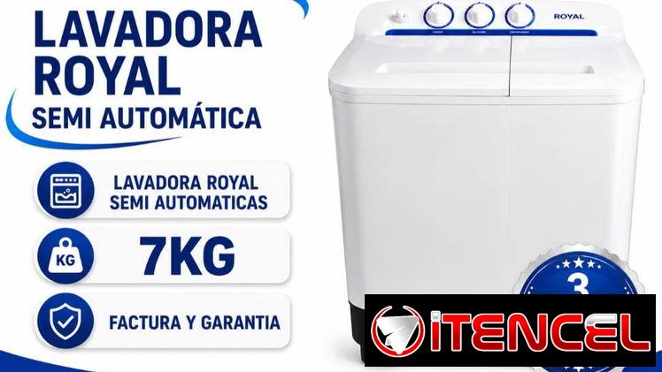 Lavadora semiautomática
