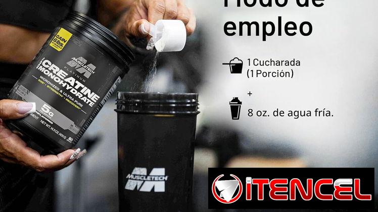 ✔️creatina MuscleTech Platinum 80 servicios