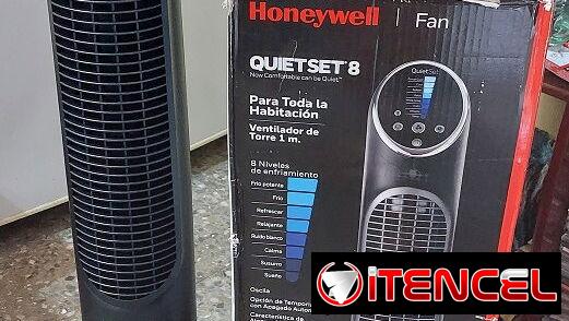 Ventilador oscilante de torre para toda la habitación con control remoto, color blanco y color negro-70usd