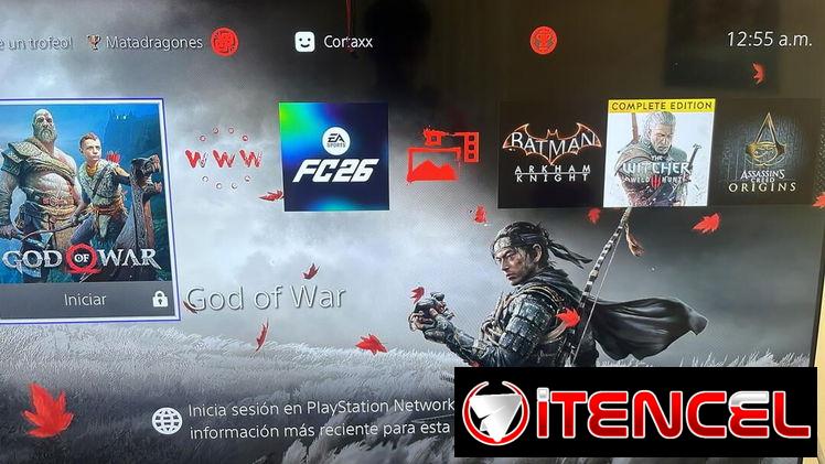 PS4 fat de 500 GB pirateado 1 mando