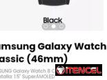 Samsung Galaxy Watch8 Classic (46mm). Control gestual, detección de ronquidos y monitoreo avanzado de salud
